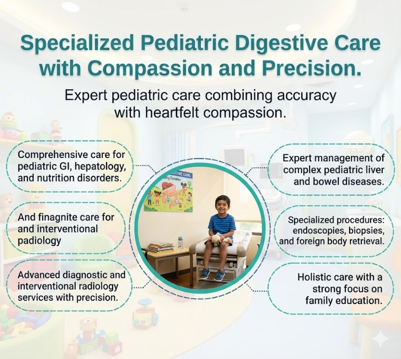 Specialized Pediatric Digestive Care with Compassion